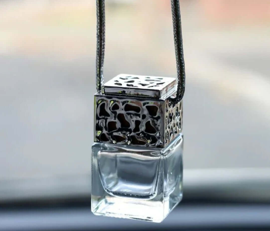 close up of hanging car diffuser