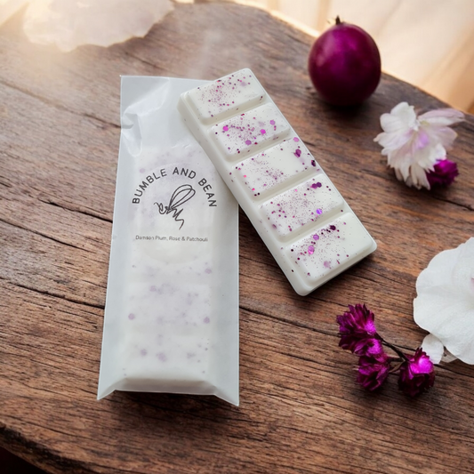 Damson Plum, Rose and Patchouli Wax Melt