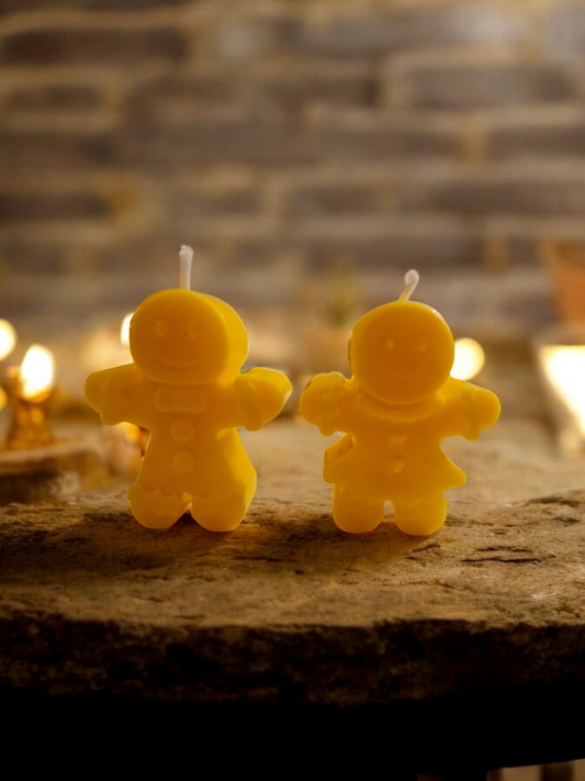 Gingerbread Candles