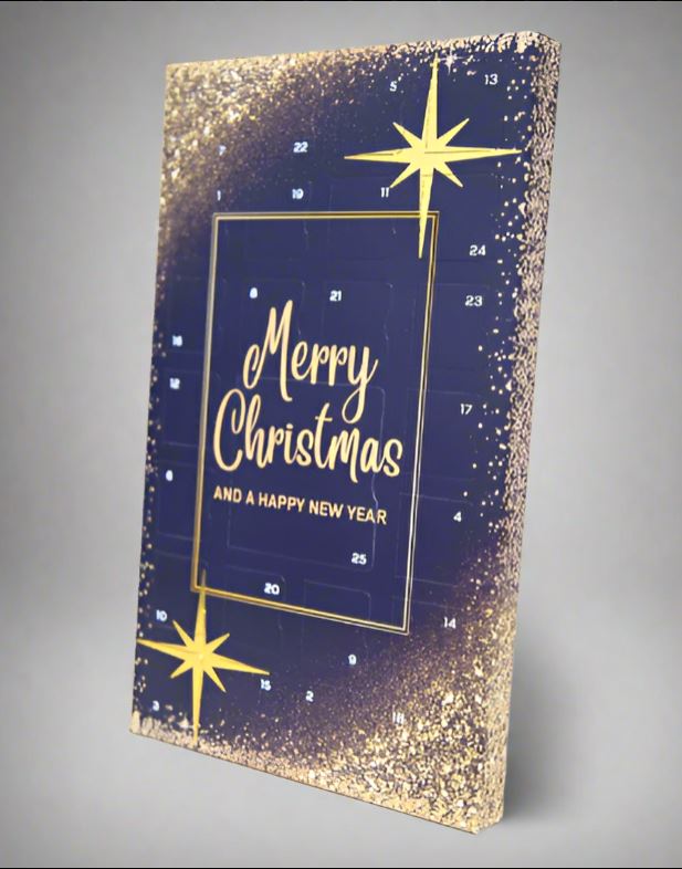 Wax Melt Advent Calendar- Navy Star