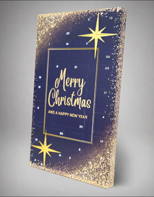 Wax Melt Advent Calendar- Navy Star