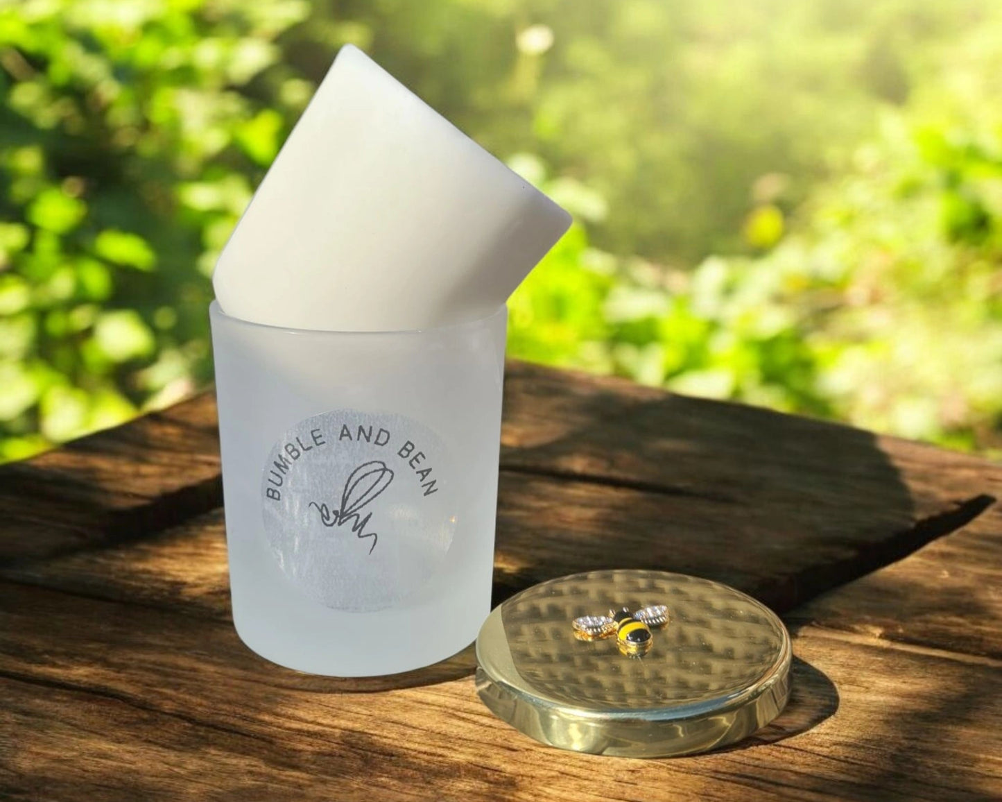 Candle Refill Jar and Lid